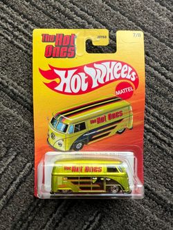 Hot Wheels The Hot Ones Yellow VW Bus | Brand New | T1 Panel Bus