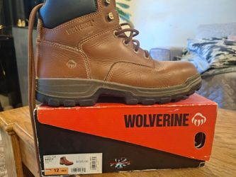 Work shoes wolverine Brown  zise 12
