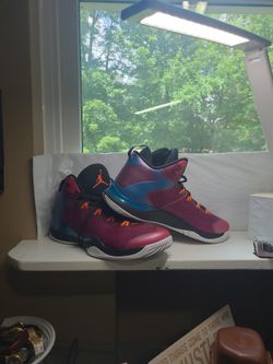 Air Jordan 3 - Superfly - Burgundy/teal/orange Accents - Size 13