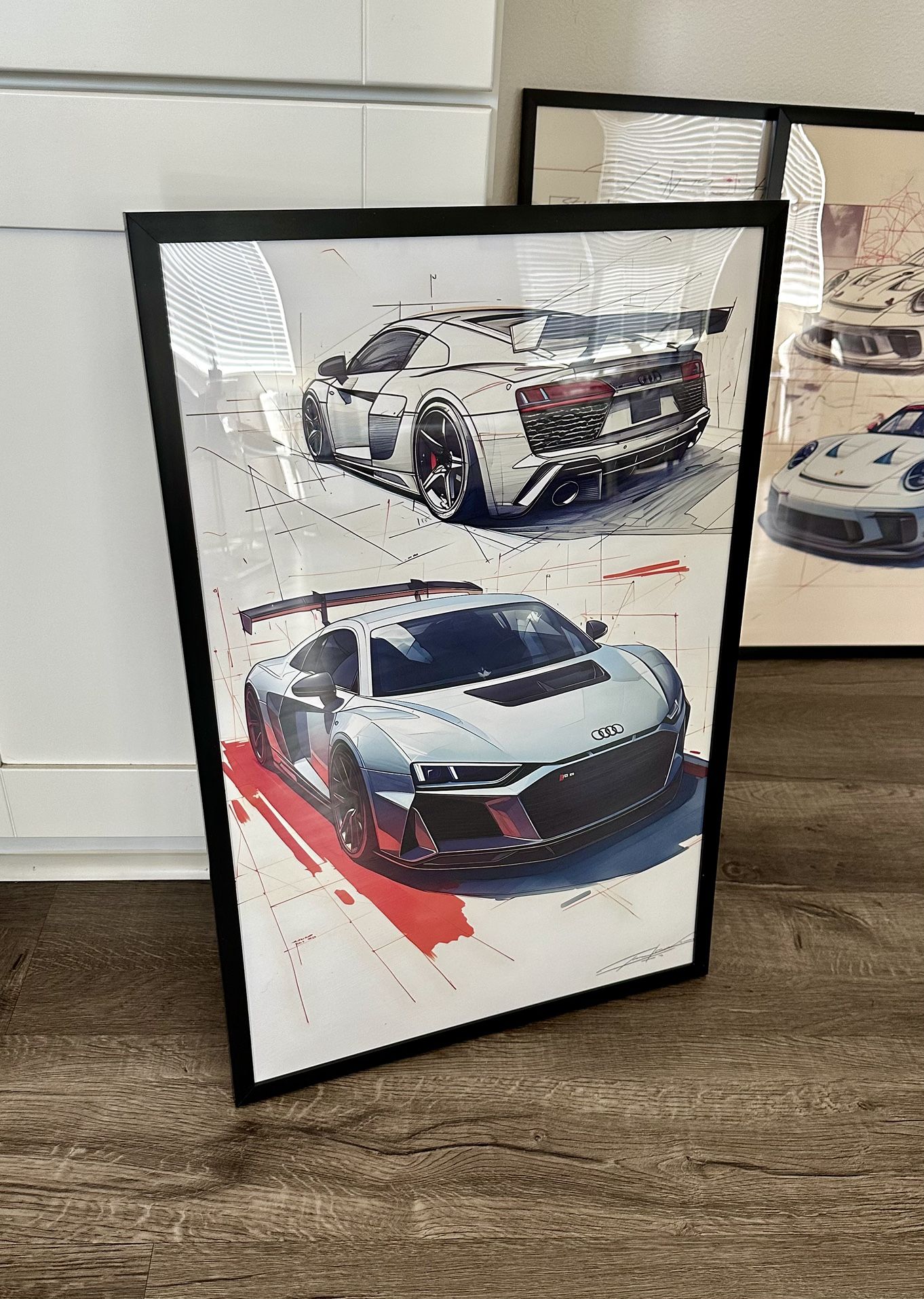 Audi R8 Wall Art Print