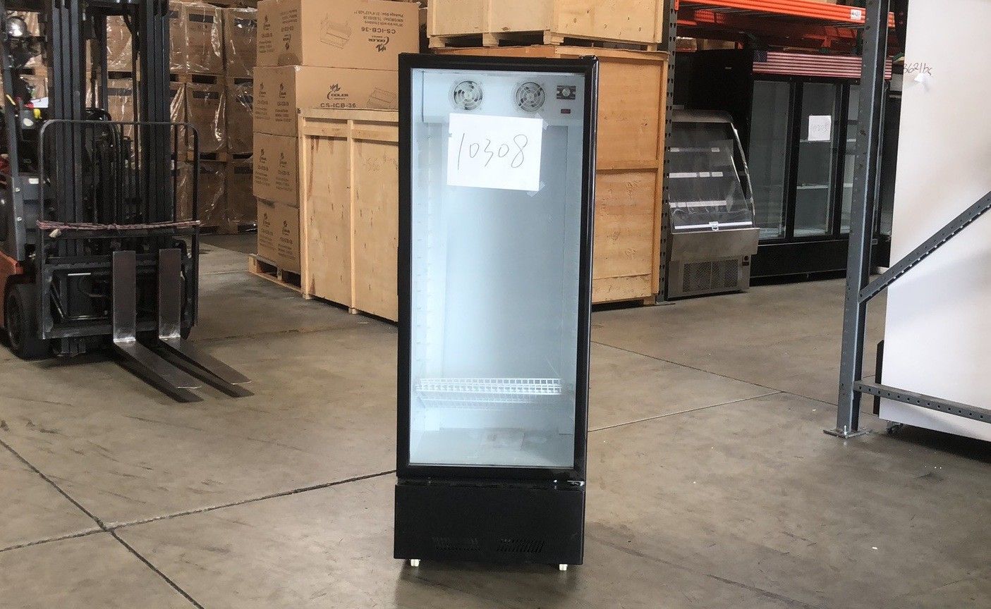 Clearance NSF 64 inch high glass door refrigerator 10308 for Sale in