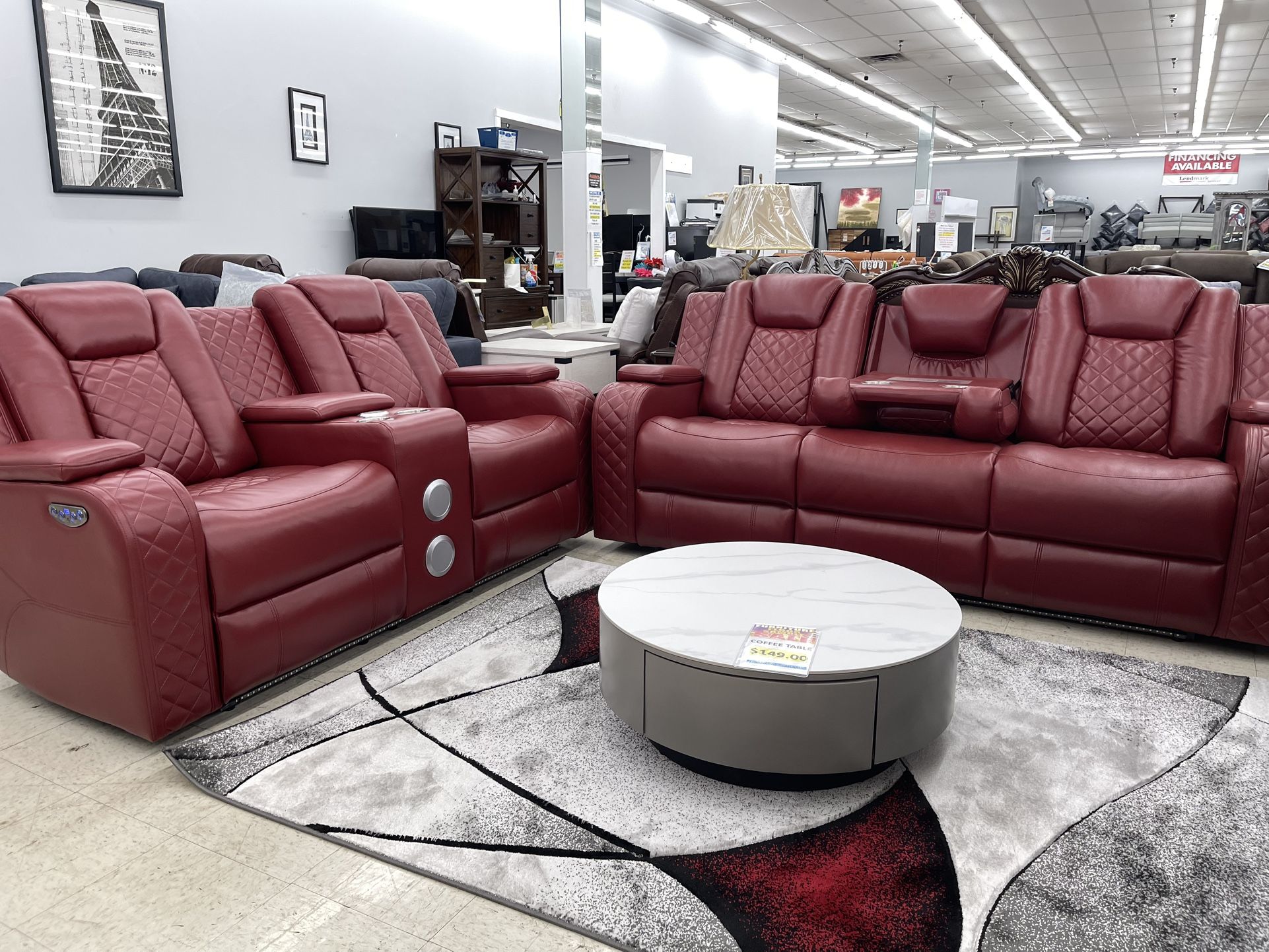 Power Reclining Sofá And Loveseat