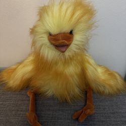 Folkmanis Funny Baby Bird Duckling Hand Puppet 15” Plush Stuffed Animal *Read*