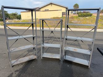 3- Adjustable Garage Storage Shelving Unit