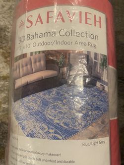 New Blue And Gray Are Rug/carpet