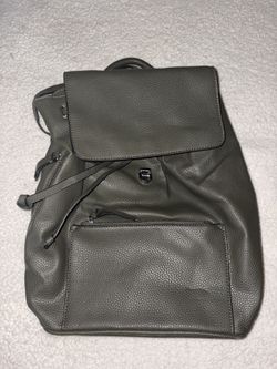 Green Backpack Purse 