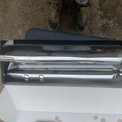 Harley Davidson Milwaukee eight stock slip on mufflers