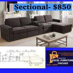 Brand New Sectional Sofa Couch 