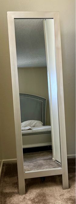 Silver Full Length Floor Mirror