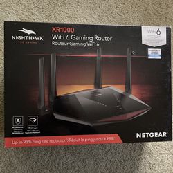 Netgear Nighthawk Pro Gaming XR1000 WiFi 6 Router 