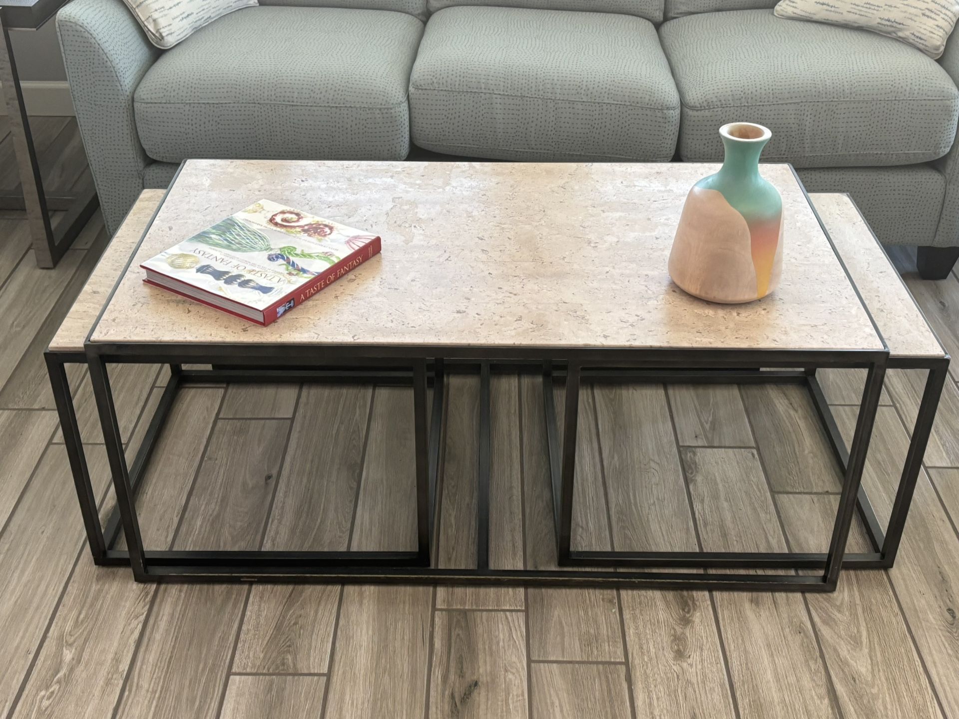 Coffee Table And Matching End And Accent Tables