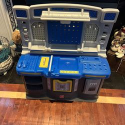 Basketball Hoop/ Tool Bench 