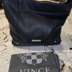 Vince Camuto  Black Leather Purse 