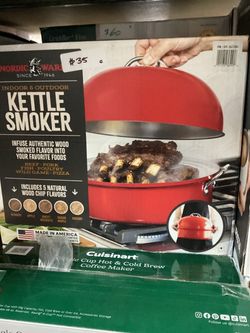 Nordic Ware Indoor & Outdoor Kettle Smoker