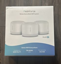 MeshForce M7 AC2100 Tri-Band Whole Home Mesh Wi-Fi System (3-Pack)