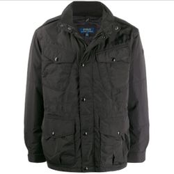 Polo Ralph Lauren multi-pocket padded jacket Mens Large MSRP $398!