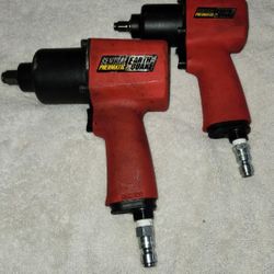 2 Central Pneumatic Earthquake Impact Wrenches 