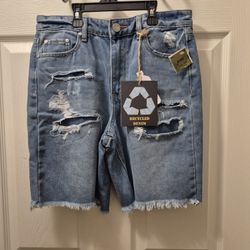 Indigo Rein Denim Shorts
