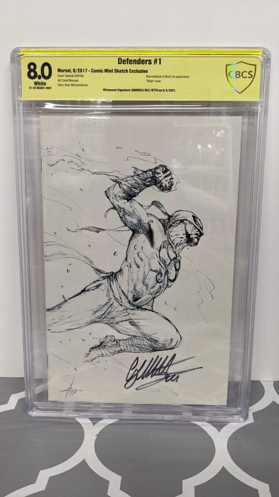 Defenders #1 Signed By Gabrielle Dell'Otto