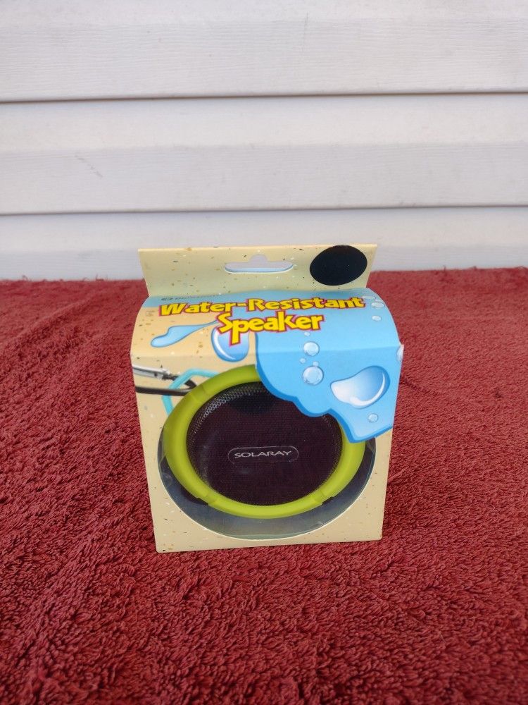 Solaray Bluetooth, Water Resistant Speaker