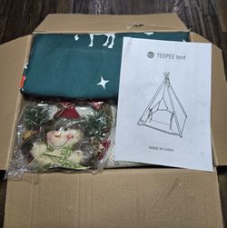 New In Box Kids Christmas Tent 