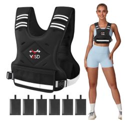 Adjustable Weighted Vest (20-32lb)