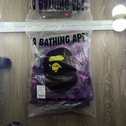 PURPLE BAPE HOODIE