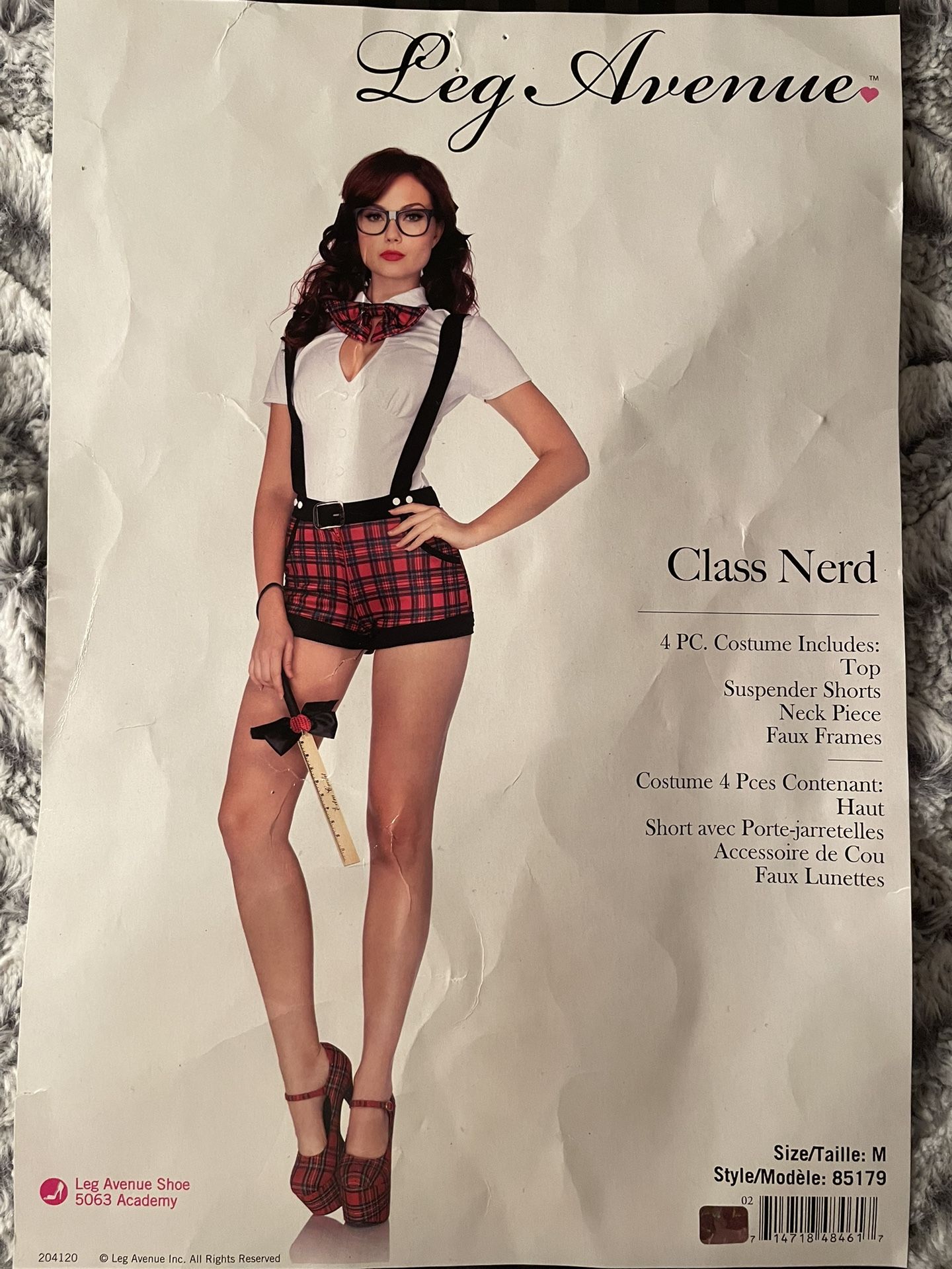Class Nerd Adult Costume