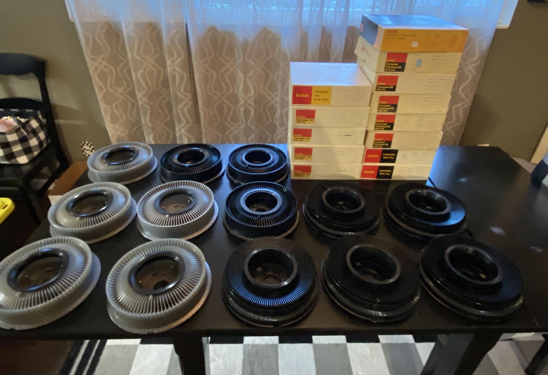 KODAK CAROUSEL MOVIE PROJECTION TRAYS