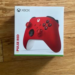 Xbox Pulse Red Wireless Controller New In Box