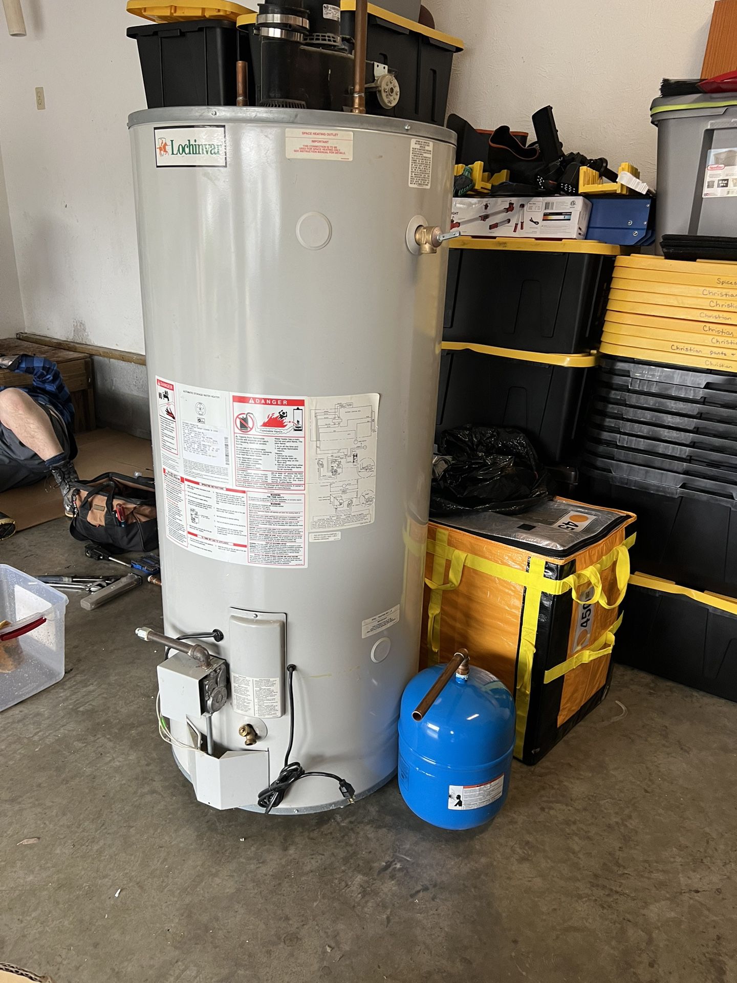 75 Gallon Gas Water Heater Tank
