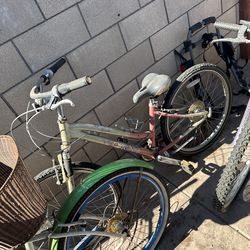 3 Bikes for Parts or Repairs