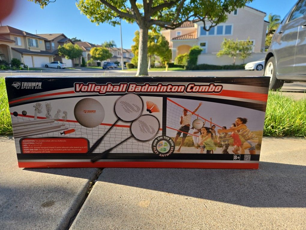 Volleyball Badminton Combo