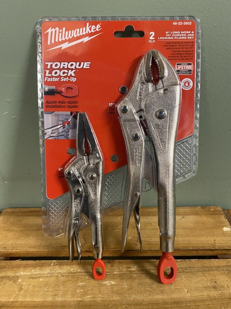 MILWAUKEE 6″&10″ Locking Plier Set for Sale in Auburn, WA OfferUp