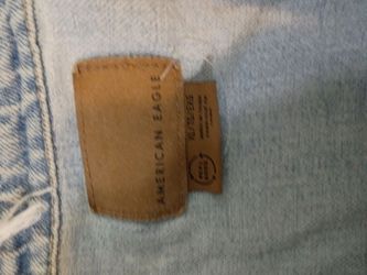 American eagle jean coat retro