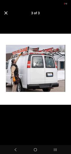Van Ladder Roof Rack