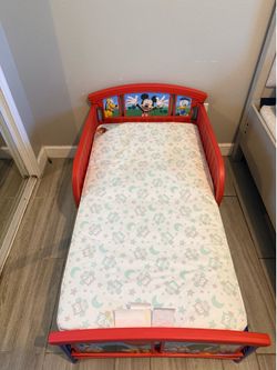 Mickey mouse disney toddler bed