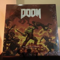 DOOM - GAME SOUNDTRACK, Limited 2LP RED VINYL New & Sealed!