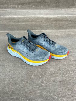 Hoka One One Clifton 8 Goblin Blue/Mountain Spring, Mens 10.5