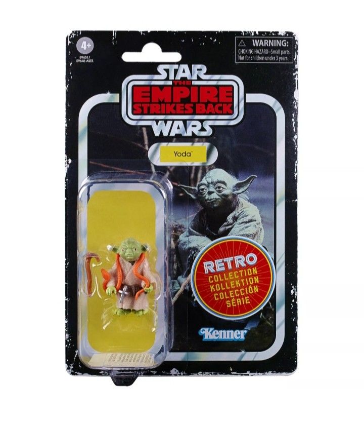 YODA Star Wars Retro Collection action figure Exclusive New Sealed