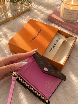 Louis Vuitton Monogram Pink Card Holder Wallet