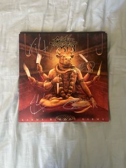 Signed Cattle Decapitation Vinyl