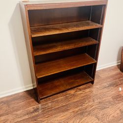 Wood Bookshelf 