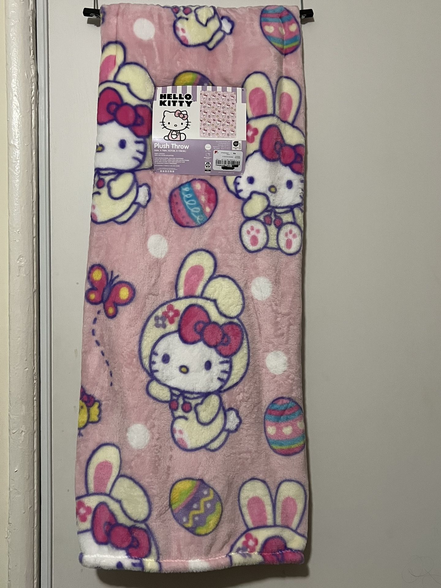 Hello Kitty Easter Blanket