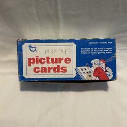 1985 TOPPS BASEBALL VENDING BOX - 500 CARDS In NM Condition 