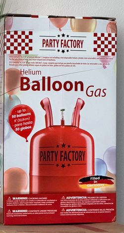 New balloon gas tank