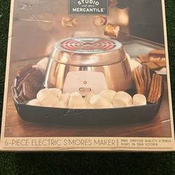 Studio Mercantile 6-Piece Electric S’mores Maker – NEW
