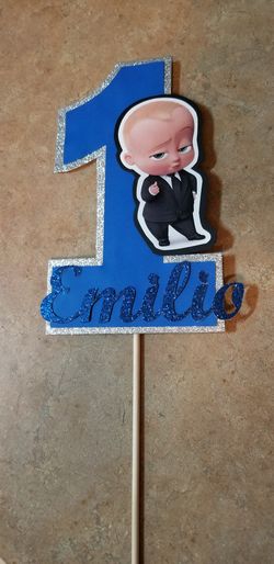 Cake topper- boss baby