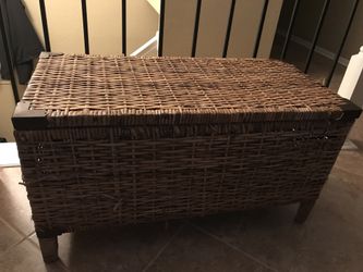 Wicker Trunk/ Storage