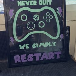 Custom Vinyl Led Sign Frames 